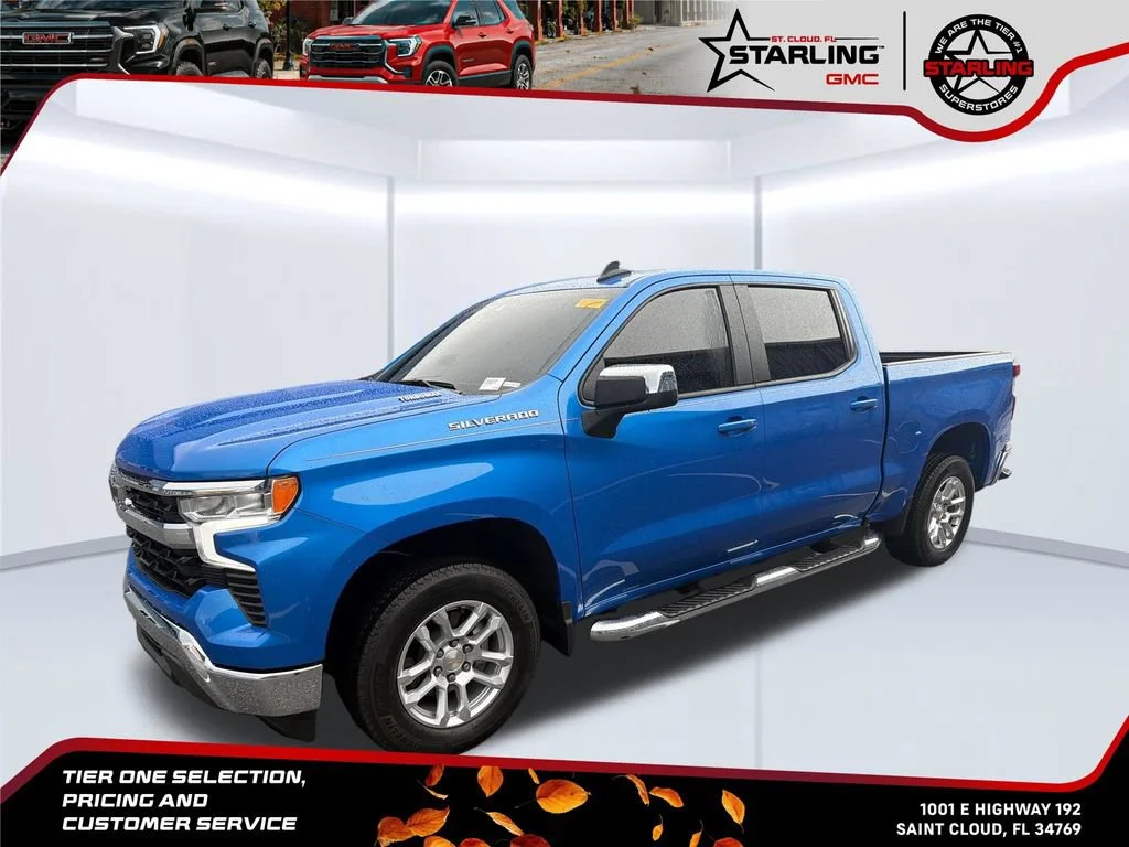 Used 2026 Riptide Blue Metallic Chevrolet LT image 1