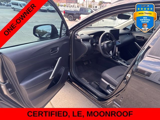Certified Used 2024 Black Toyota LE image 9