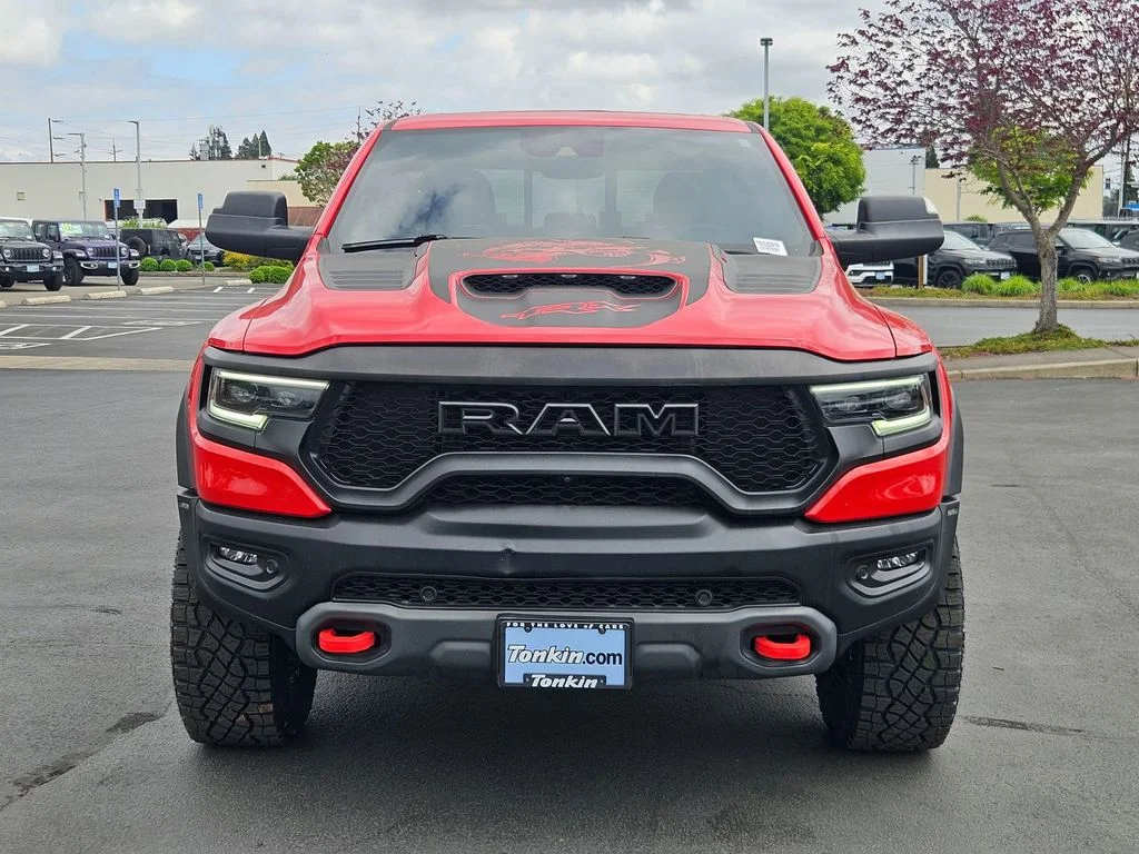 Used 2021 Flame Red Clearcoat Ram TRX image 9
