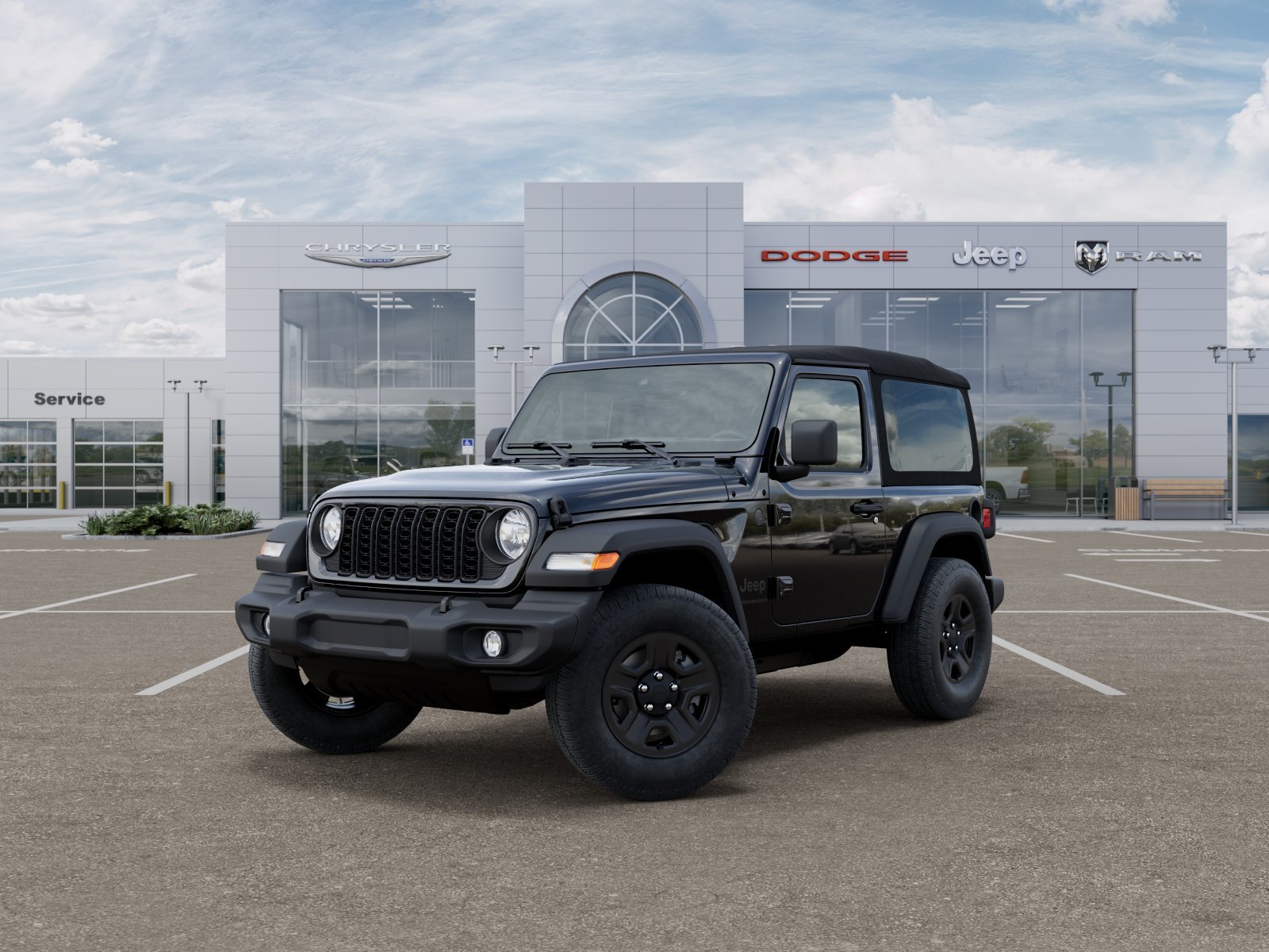 New 2026 Black Clear-Coat Exterior Paint Jeep Sport image 13