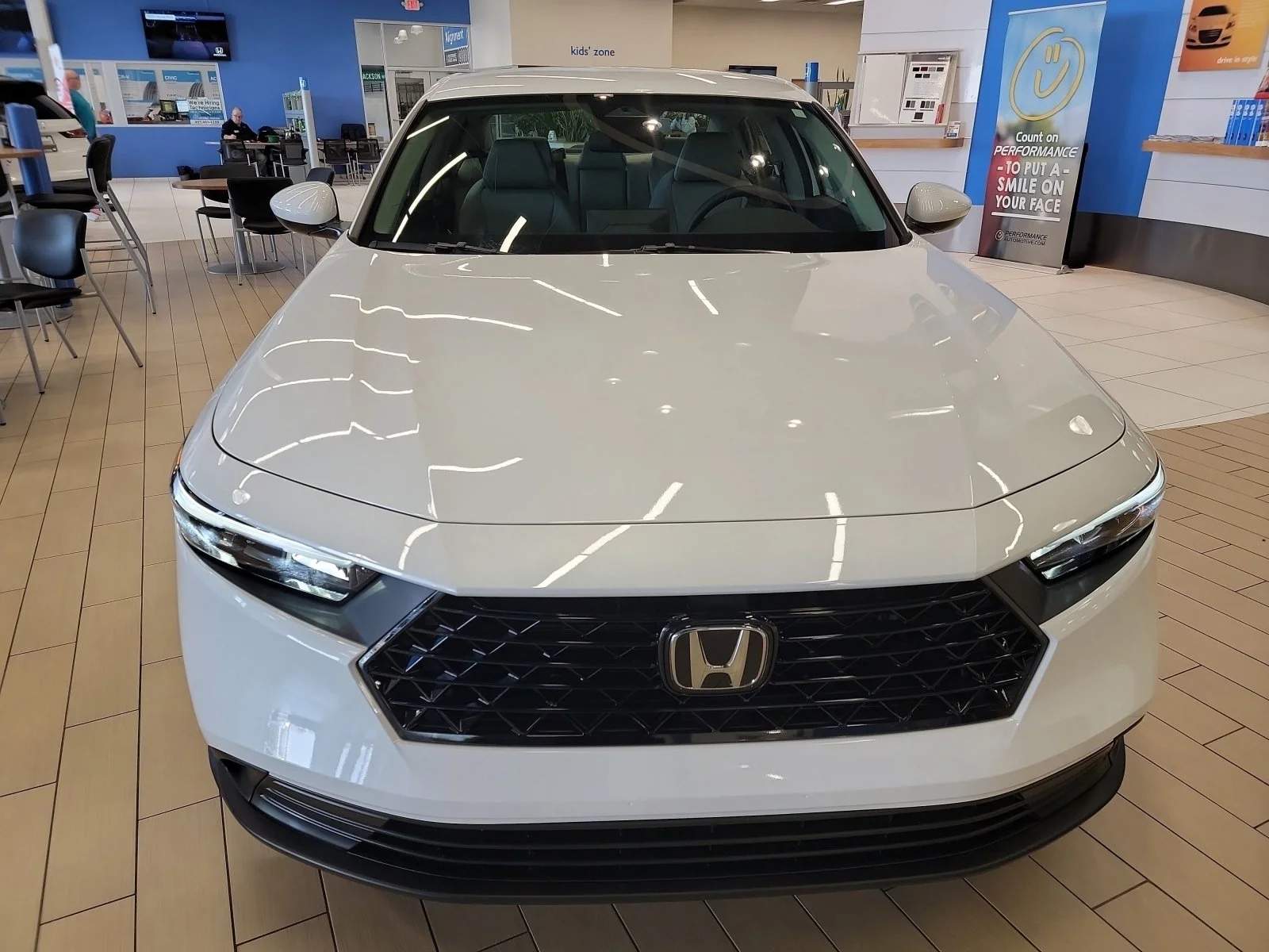 New 2026 Platinum White Pearl Honda LX image 2