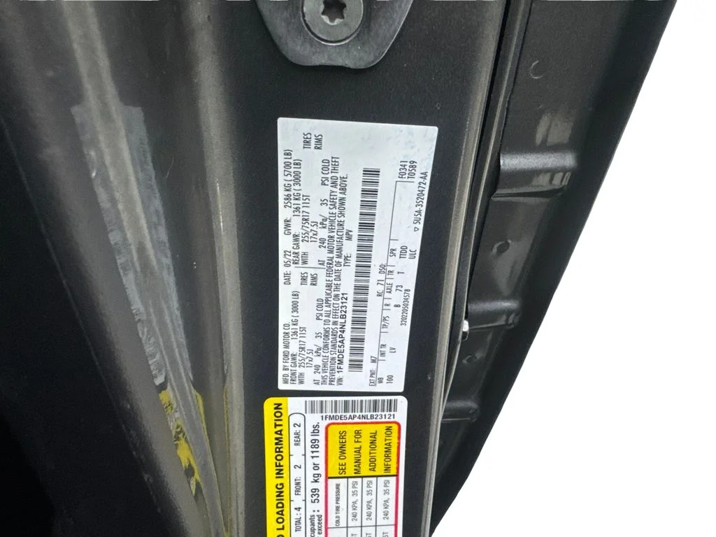 Used 2022 Gray Ford Big Bend NAV,CAM,HTD STS,BLIND SPOT image 85