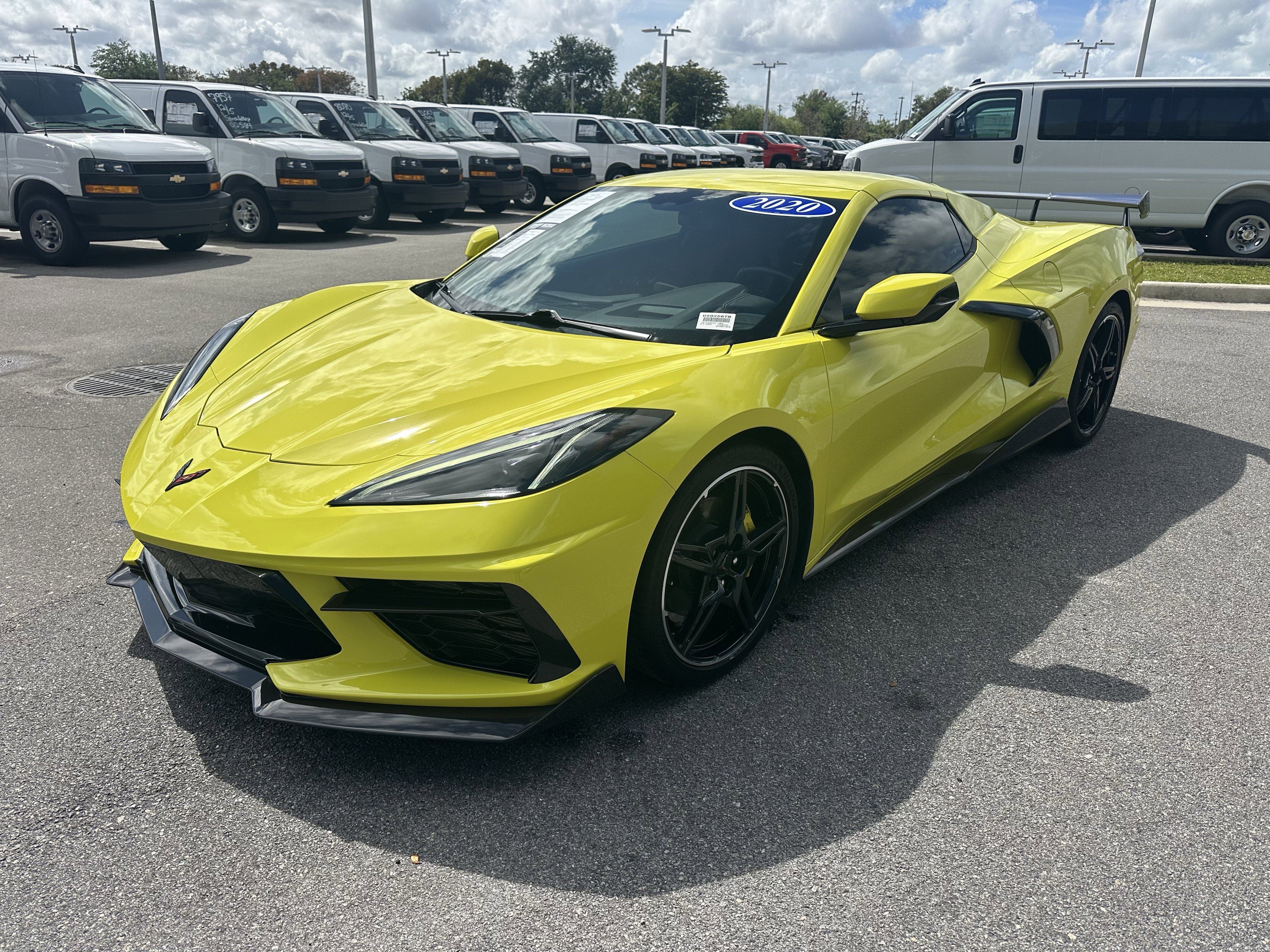 Used 2020 Accelerate Yellow Metallic Chevrolet 2LT image 2