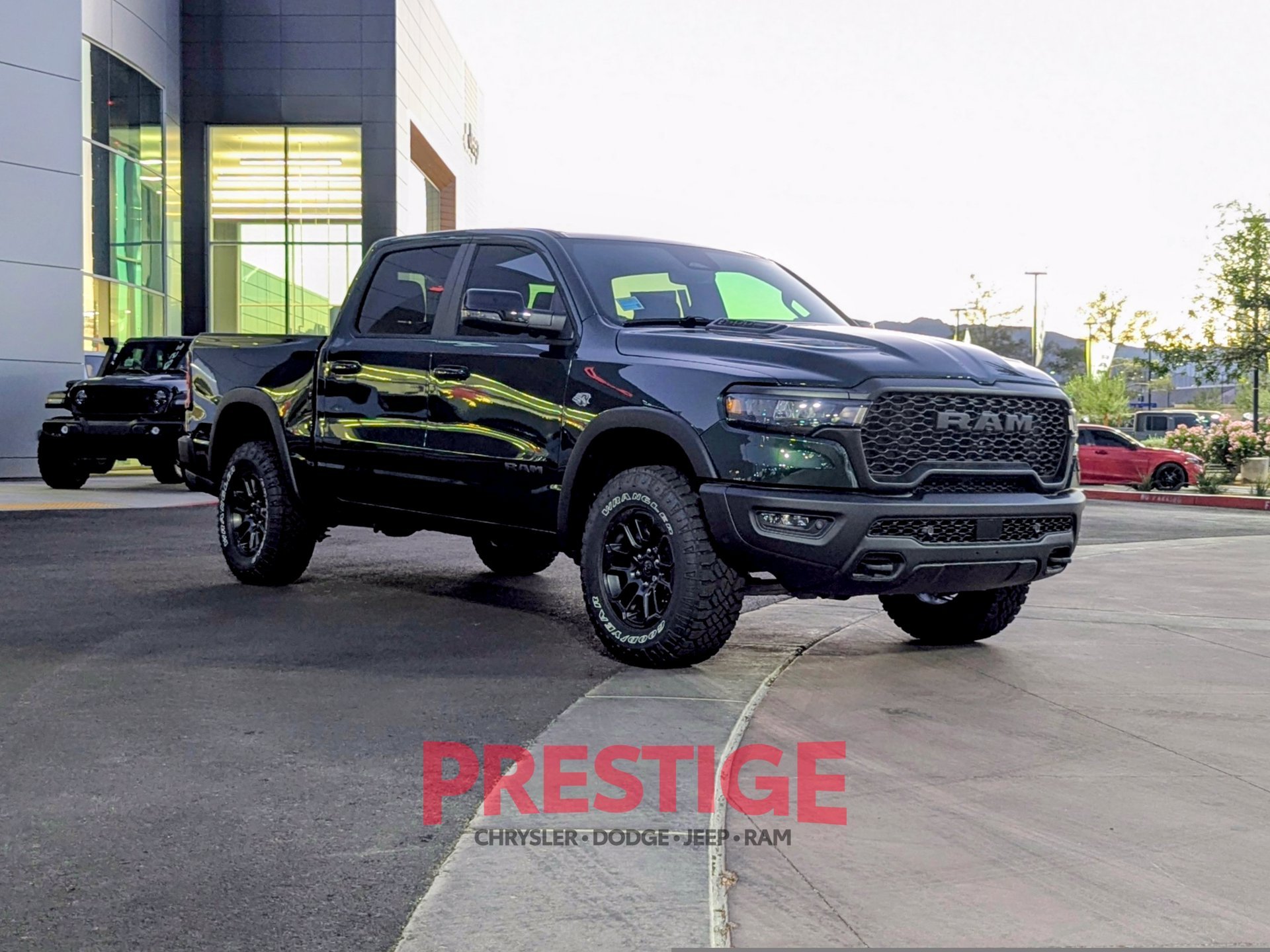 New 2026 Serrano-Green Metallic Exterior Paint RAM Rebel image 3