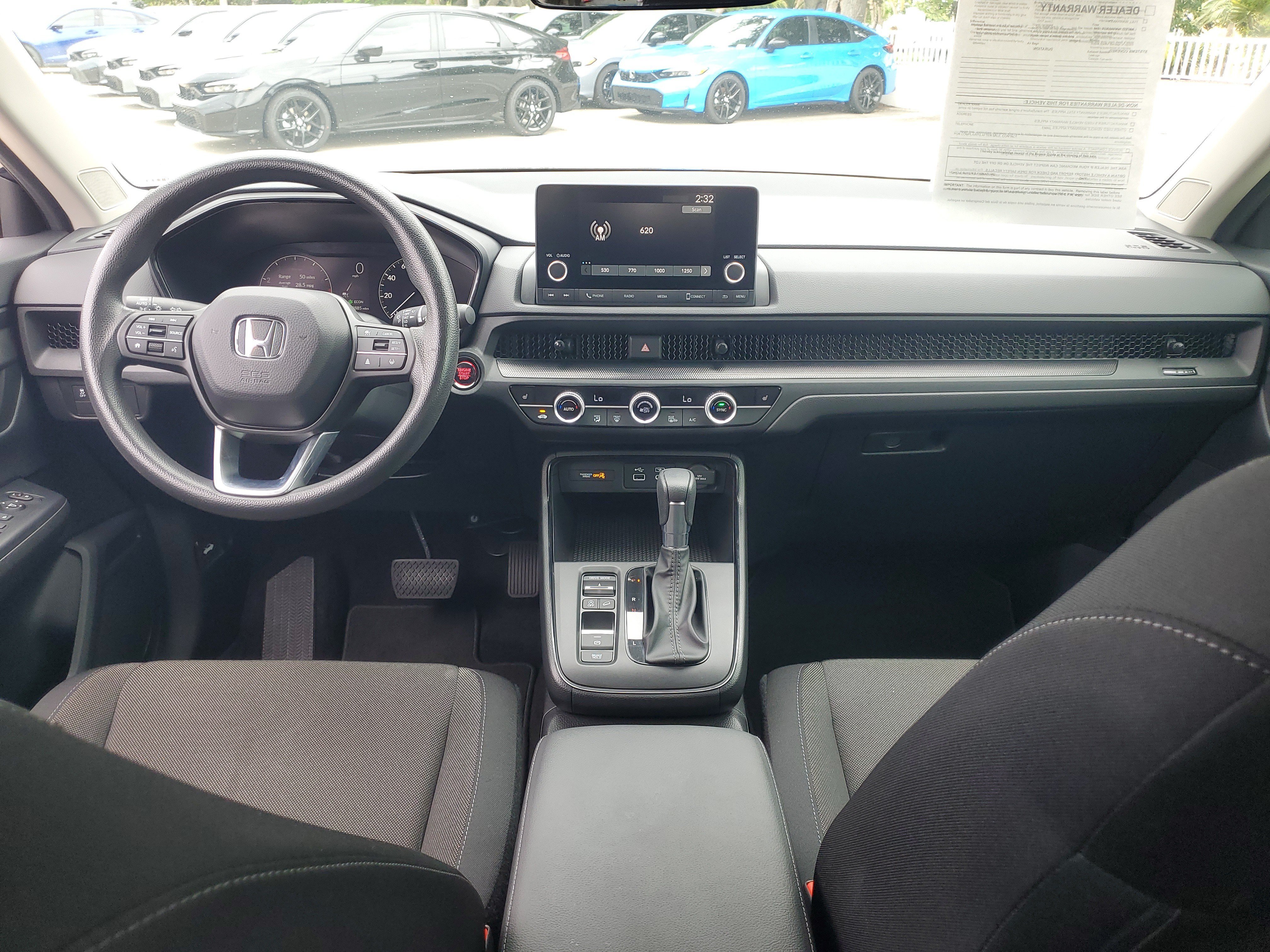 Used 2024 Sparkle Silver Honda EX image 15