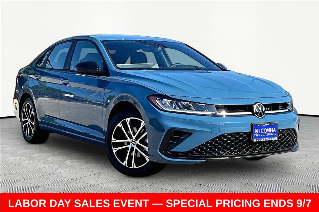 New 2026 Blue Volkswagen 1.5T Sport image 1