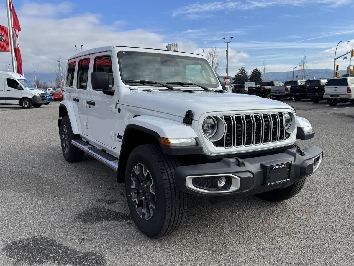 New 2026 White Jeep Sahara image 3