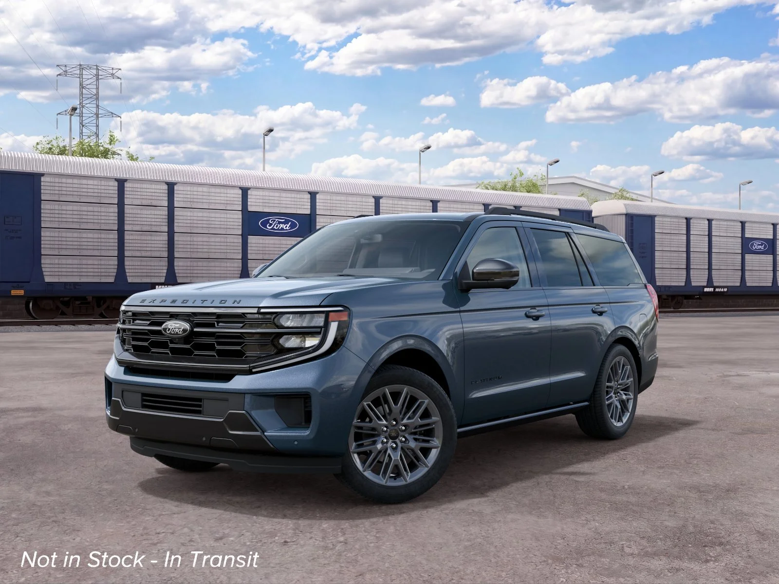 New 2027 Nocturnal Blue Metallic Ford Platinum image 2