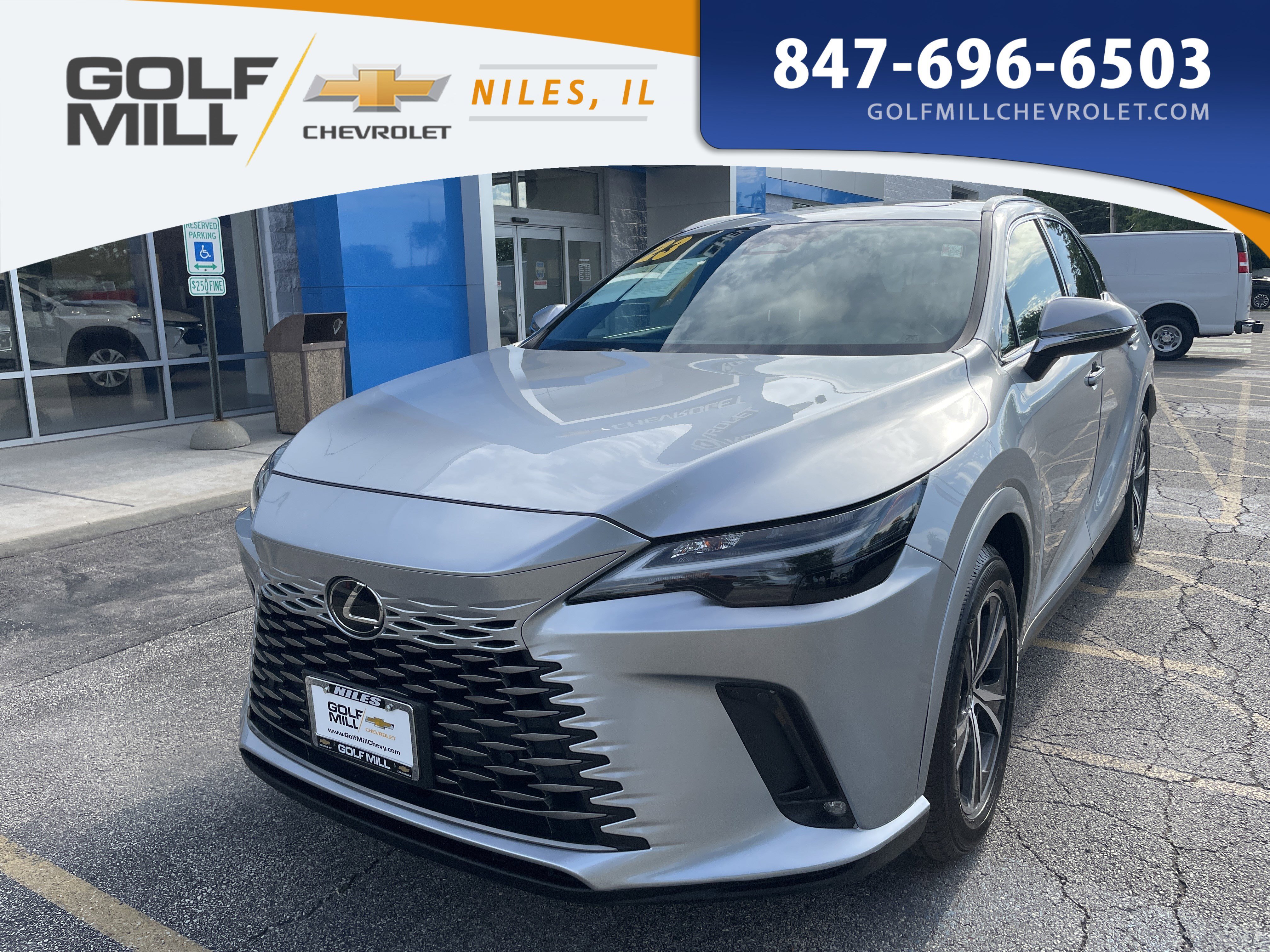 Used 2023 Silver Lexus RX 350 Premium image 1