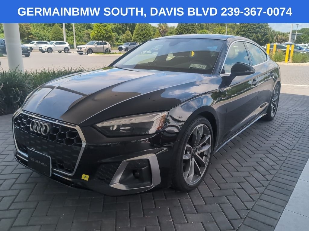 Used 2024 Black Metallic Audi 45 S line Premium image 3