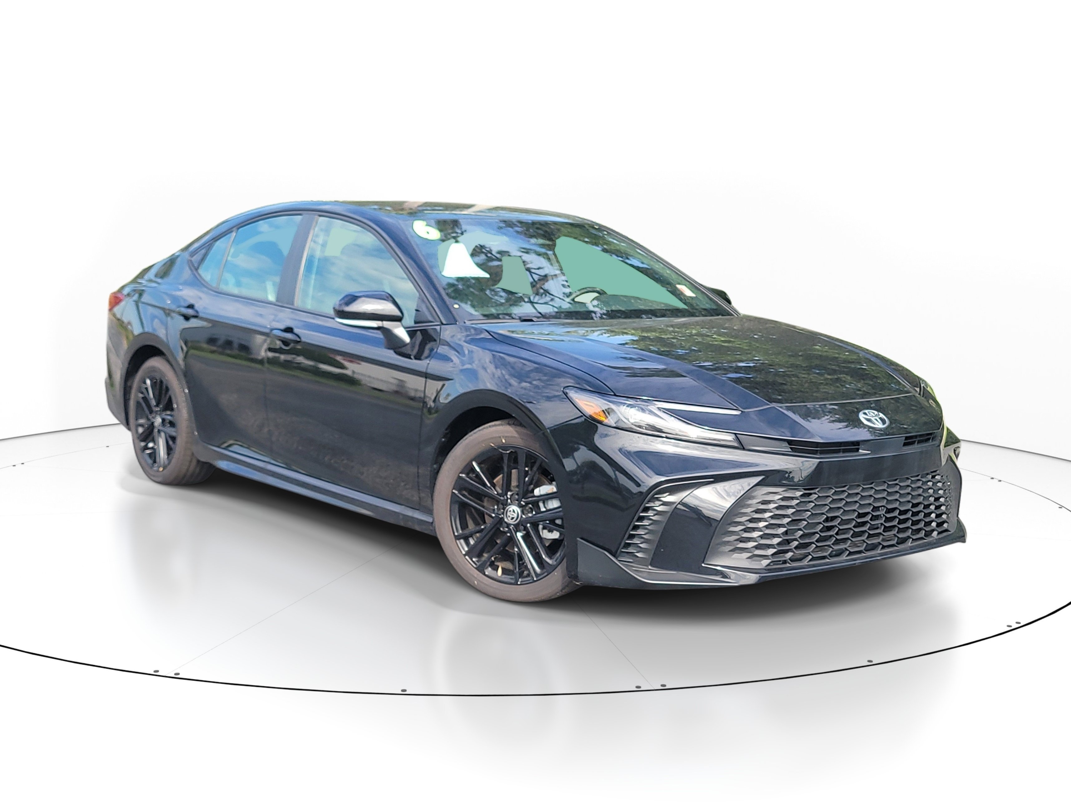 Used 2026 Midnight Black Metallic Toyota SE image 1