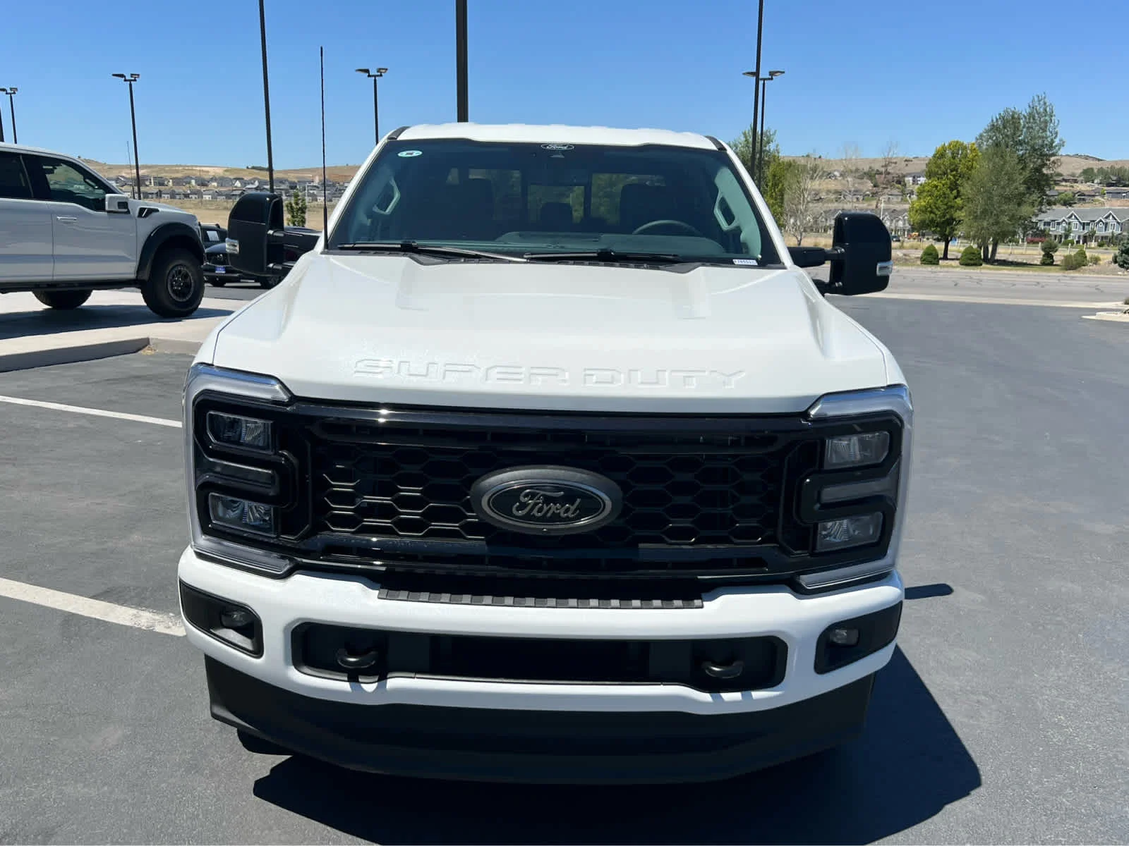 New 2026 Star White Metallic Tri-Coat Ford F-350® Lariat® image 3