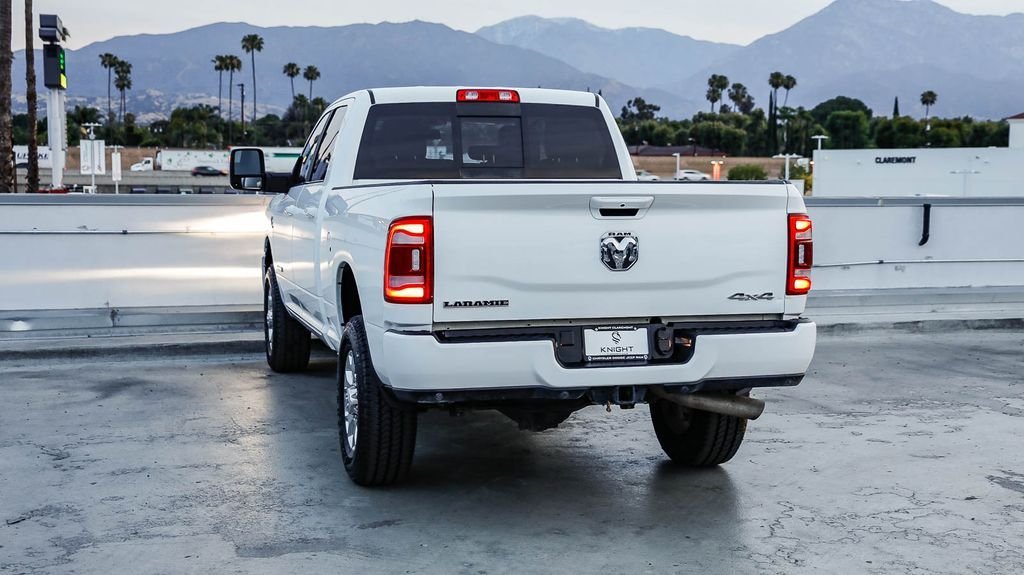Used 2024 Bright White Clearcoat Ram Laramie image 7