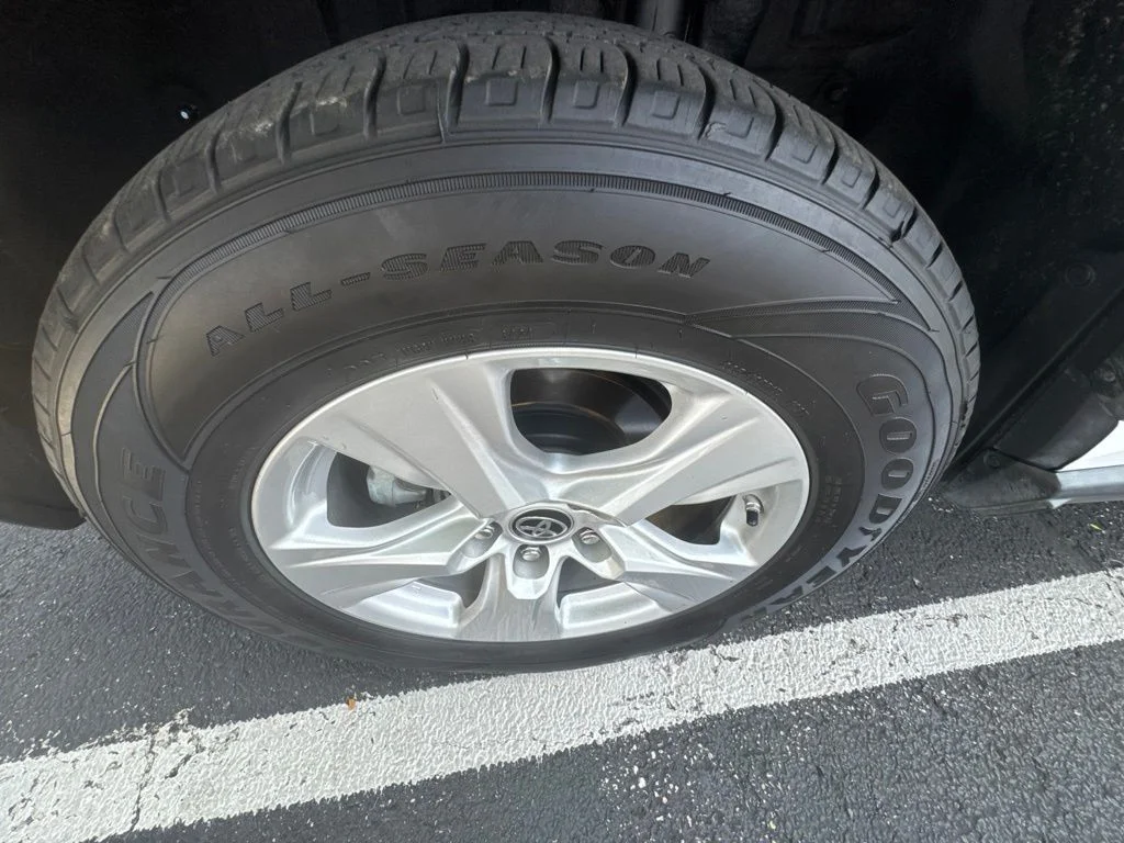 Used 2021 Super White Toyota LE image 16