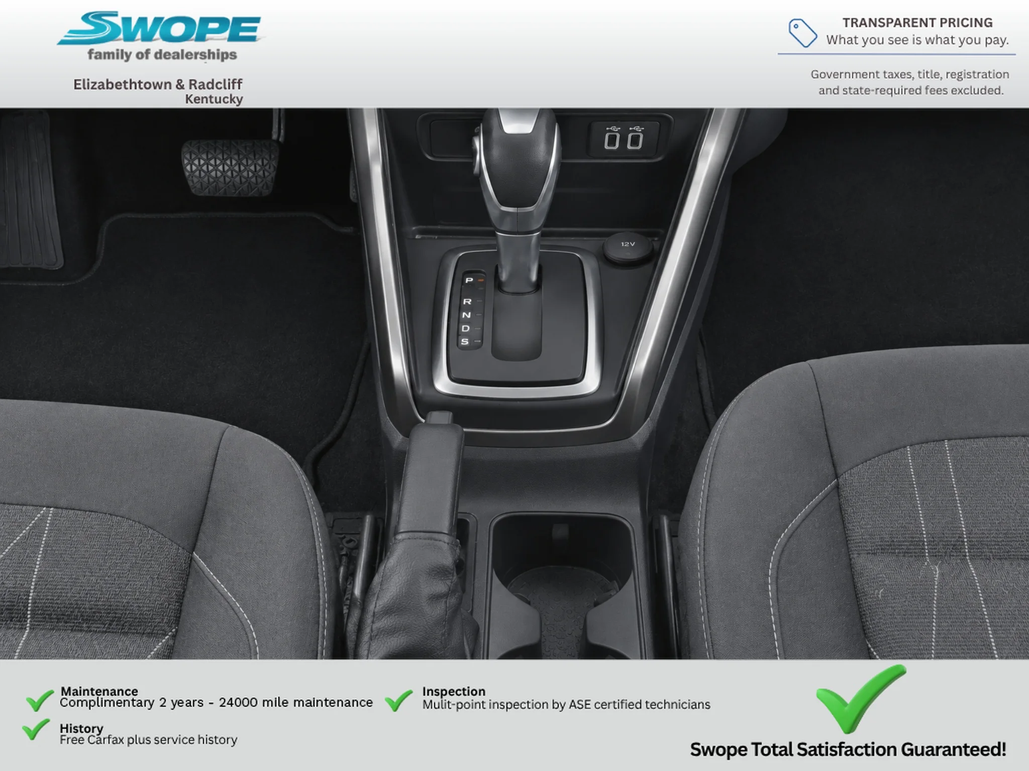 Used 2018 Diamond White Ford SE image 13