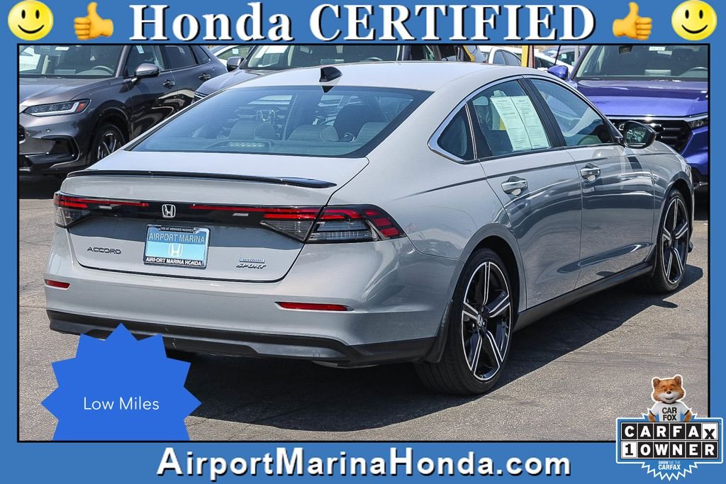 Certified Used 2023 Urban Gray Pearl Honda HYBRID SPORT BD image 11