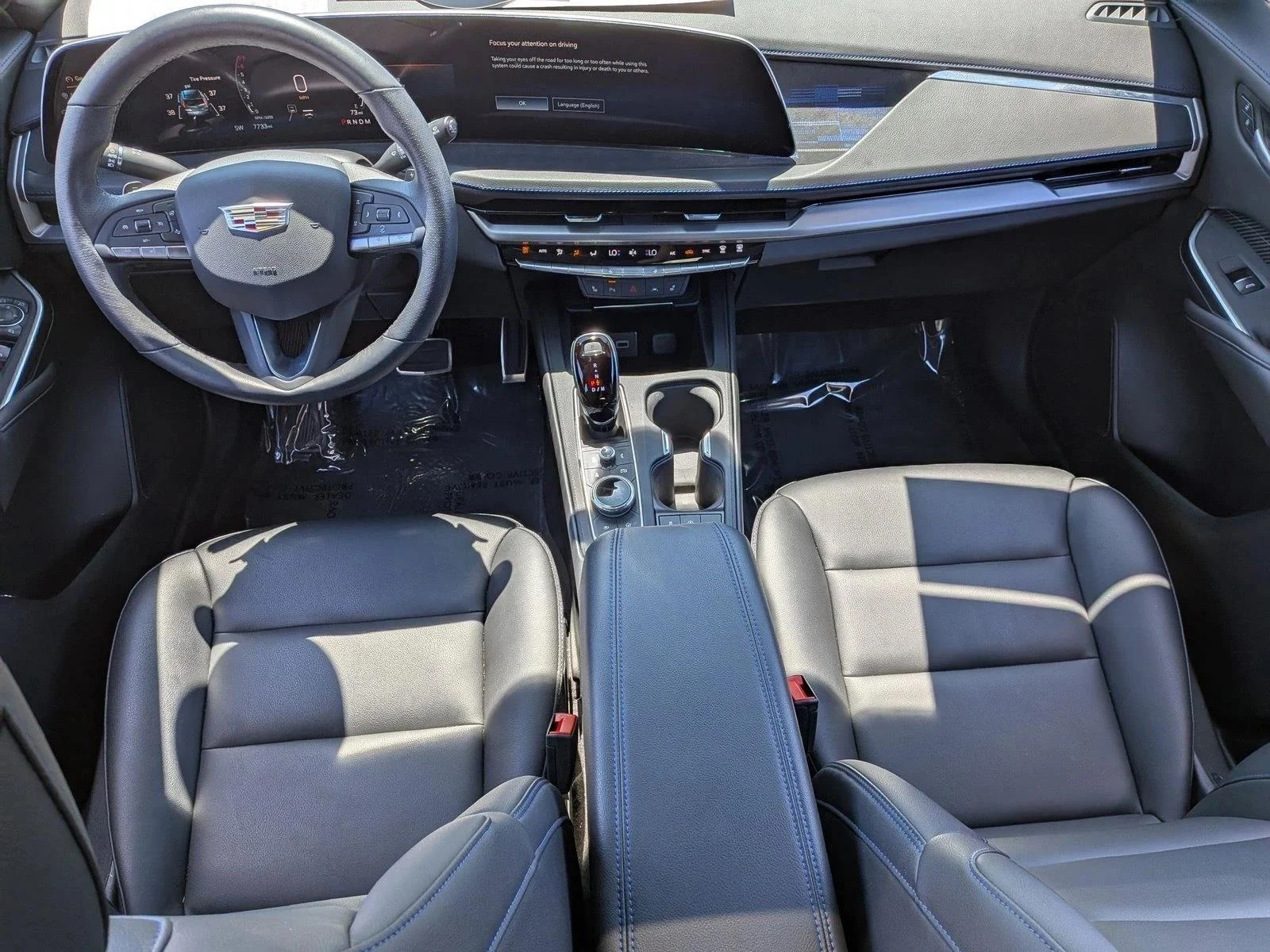 Used 2025 Stellar Black Metallic Cadillac FWD Sport image 14