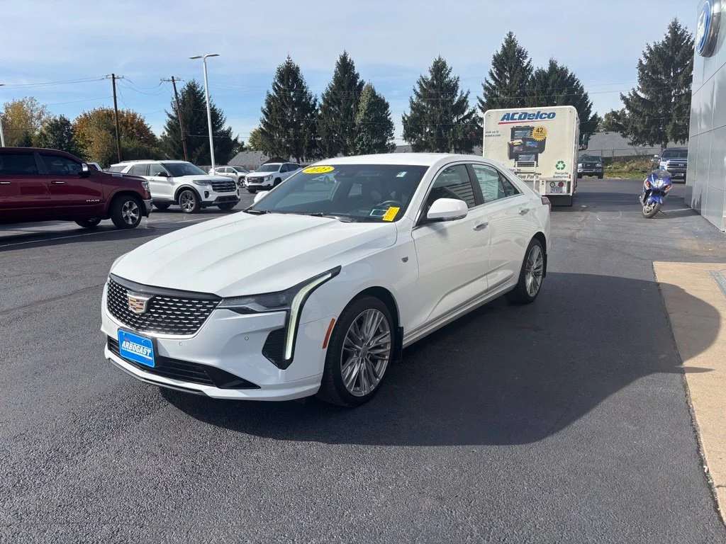 Used 2023 White Cadillac Premium Luxury image 2
