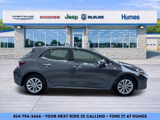 Certified 2023 Toyota Corolla Hatchback SE with VIN JTND4MBE9P3210185 for sale in Waterford, PA