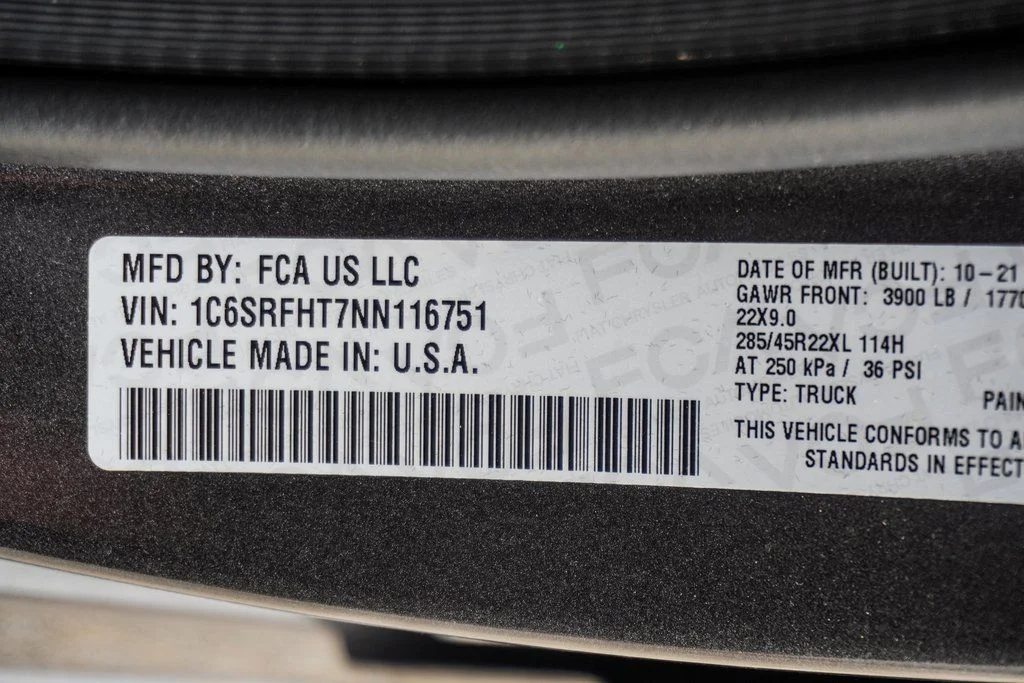 Used 2022 Gray Ram Limited image 43