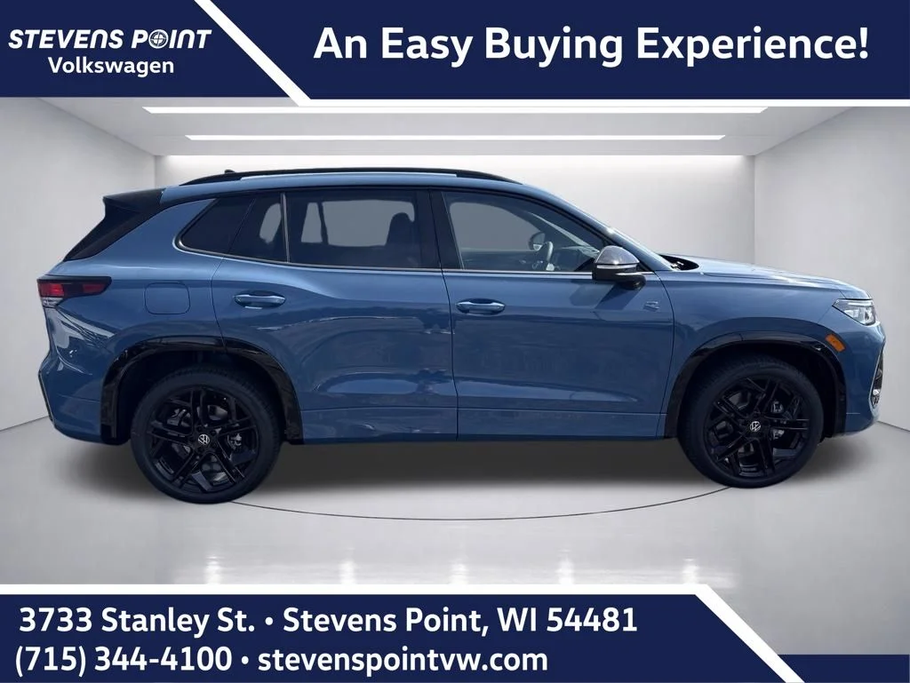 New 2026 Monterey Blue Pearl Volkswagen 2.0T SE R-Line Black image 6