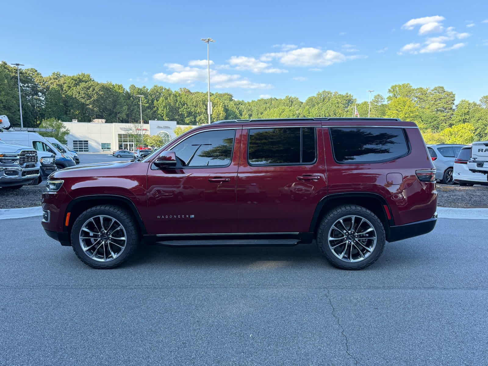 Used 2022 Velvet Red Pearlcoat Jeep Series II image 2