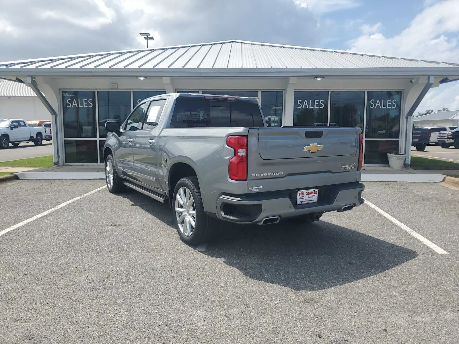 Used 2023 Sterling Gray Metallic Chevrolet High Country image 3