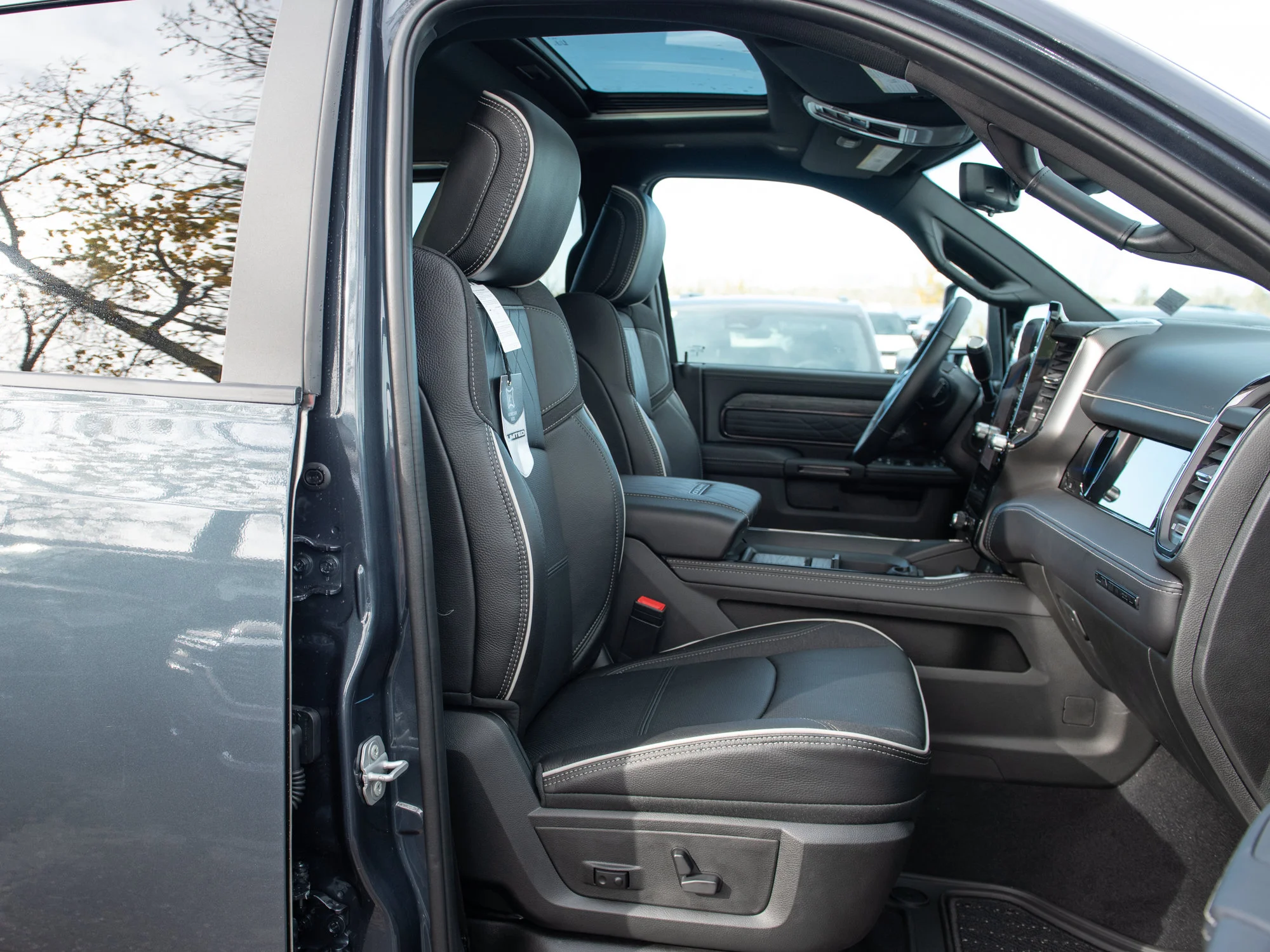 New 2027 Blue RAM Limited Night* Mega Cab 4x4, Sunroof, Passenger Screen, Level 1 Equip Group image 30