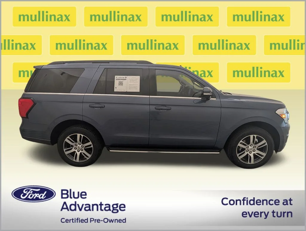 Certified Used 2023 Blue Ford XLT image 2