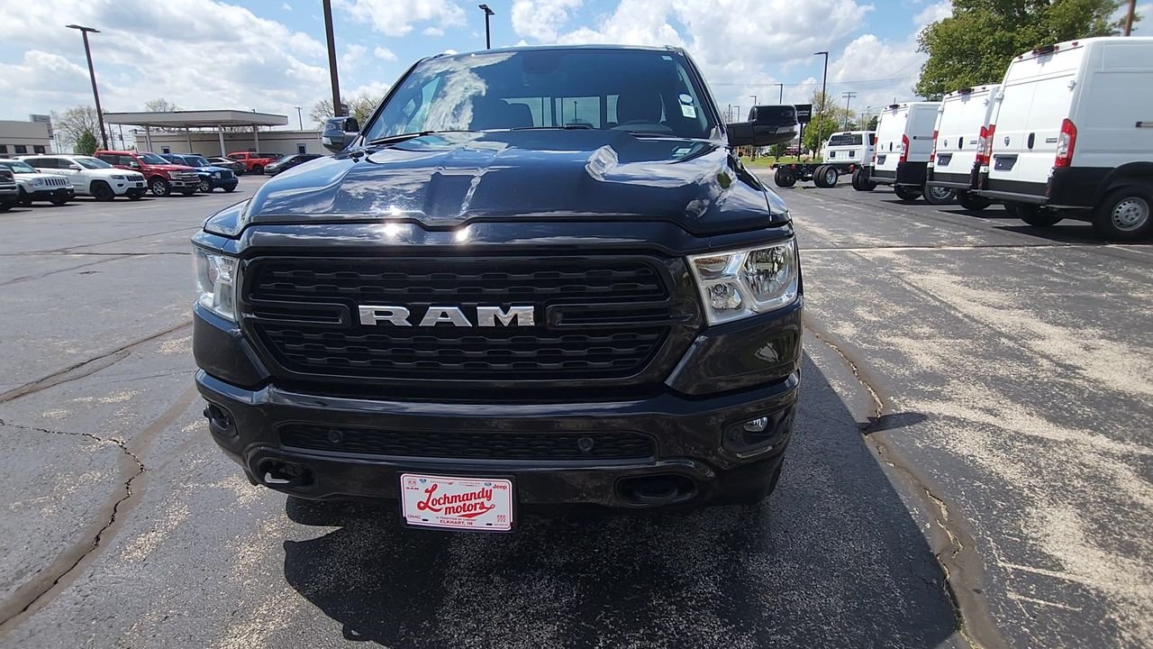 Used 2023 Diamond Black Crystal Pearlcoat Ram Big Horn image 3