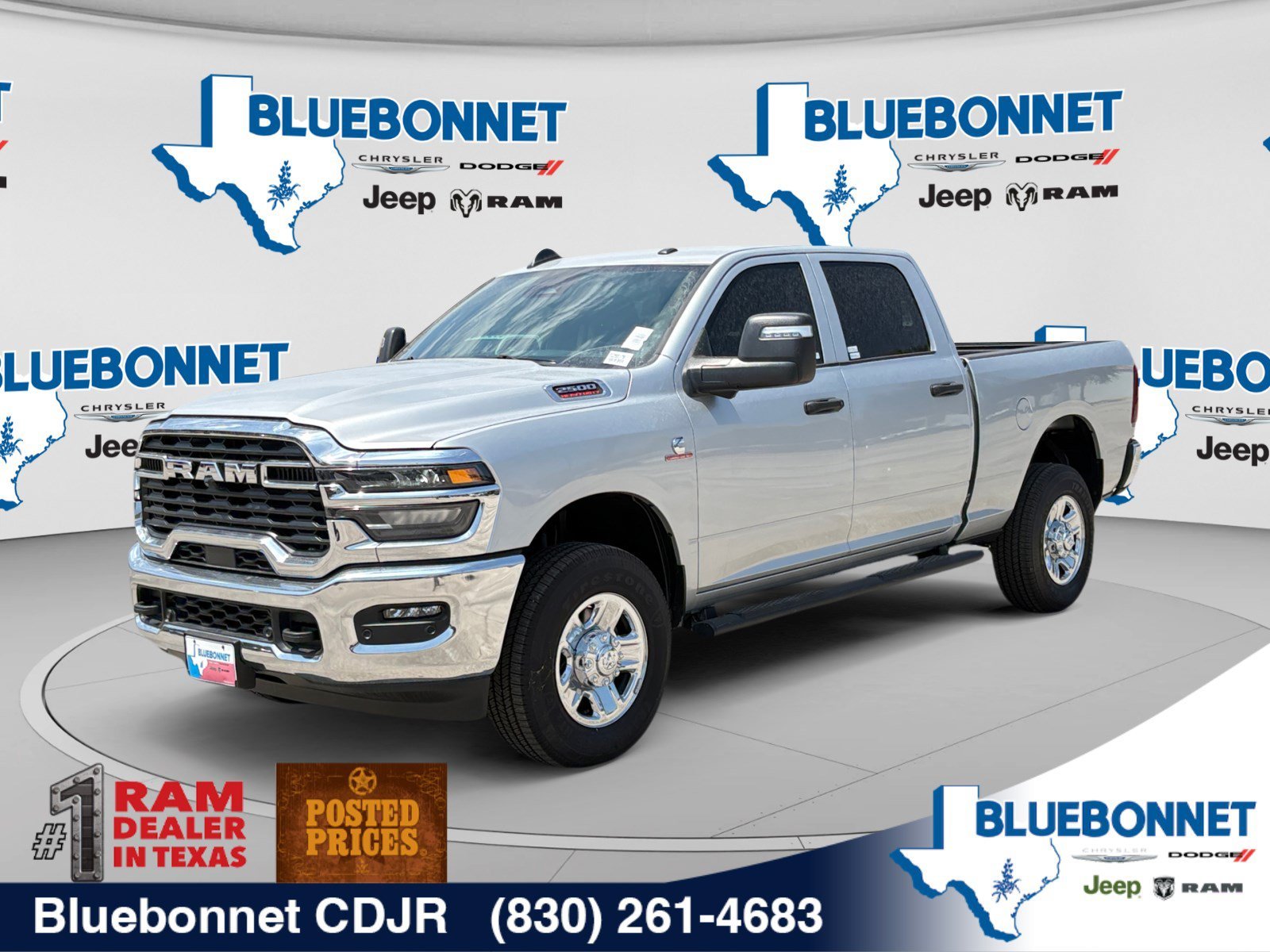 New 2026 Silver-Zynith Exterior Paint RAM Tradesman image 1