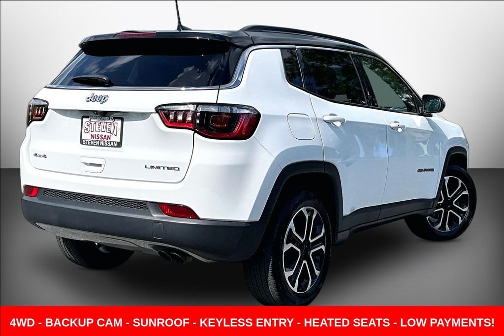 Used 2022 White Jeep Limited image 6