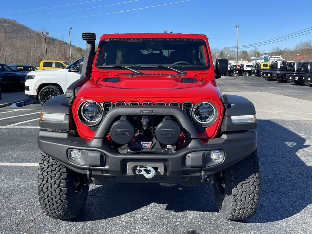New 2024 Firecracker Red Clear-Coat Exterior Paint Jeep Rubicon image 9