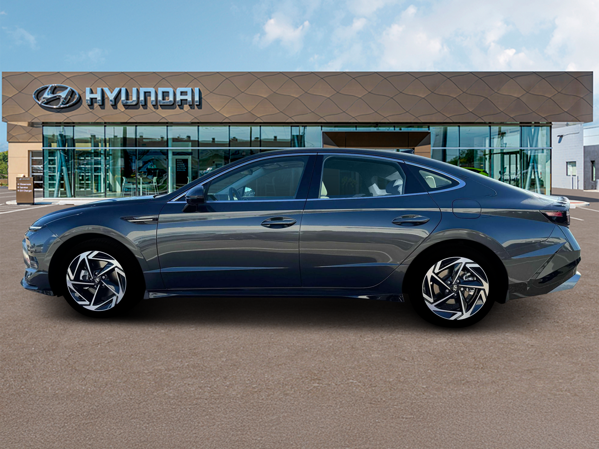 New 2025 Gray Hyundai SEL Convenience image 3