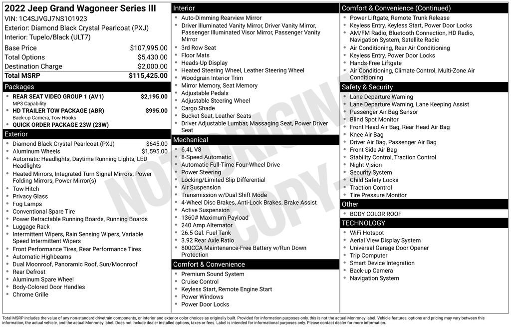 Used 2022 Black Jeep Series III image 2