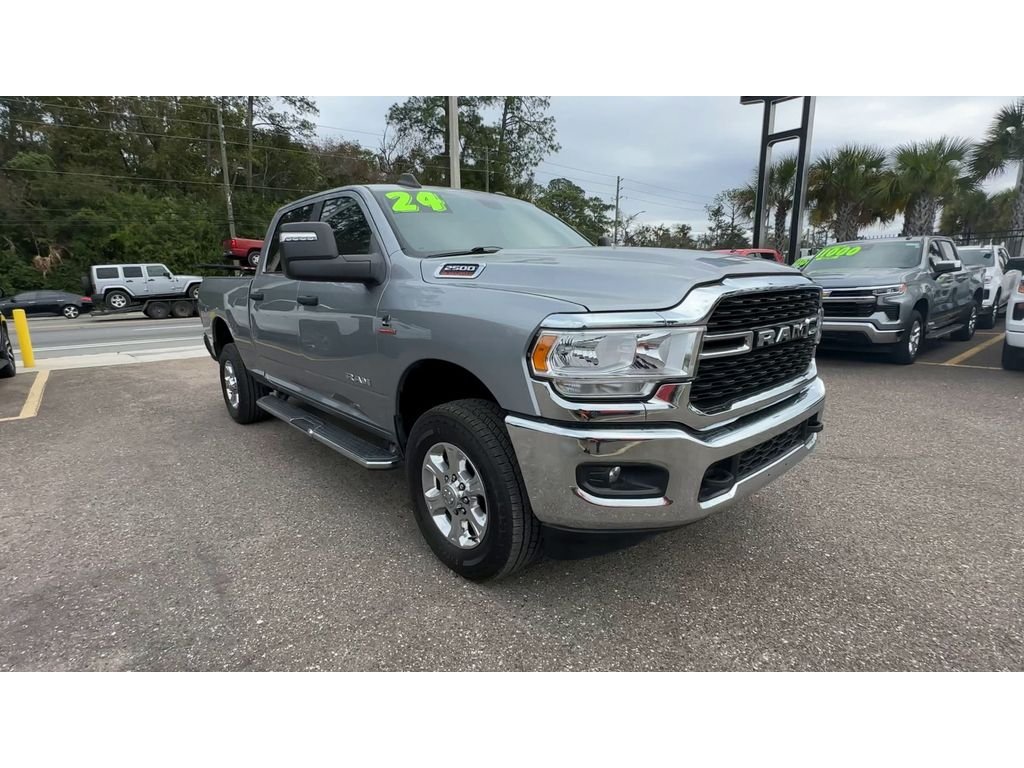 Used 2024 Billet Silver Metallic Clearcoat Ram Big Horn image 8
