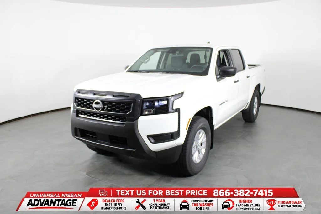 New 2027 Glacier White Nissan Crew Cab S image 1