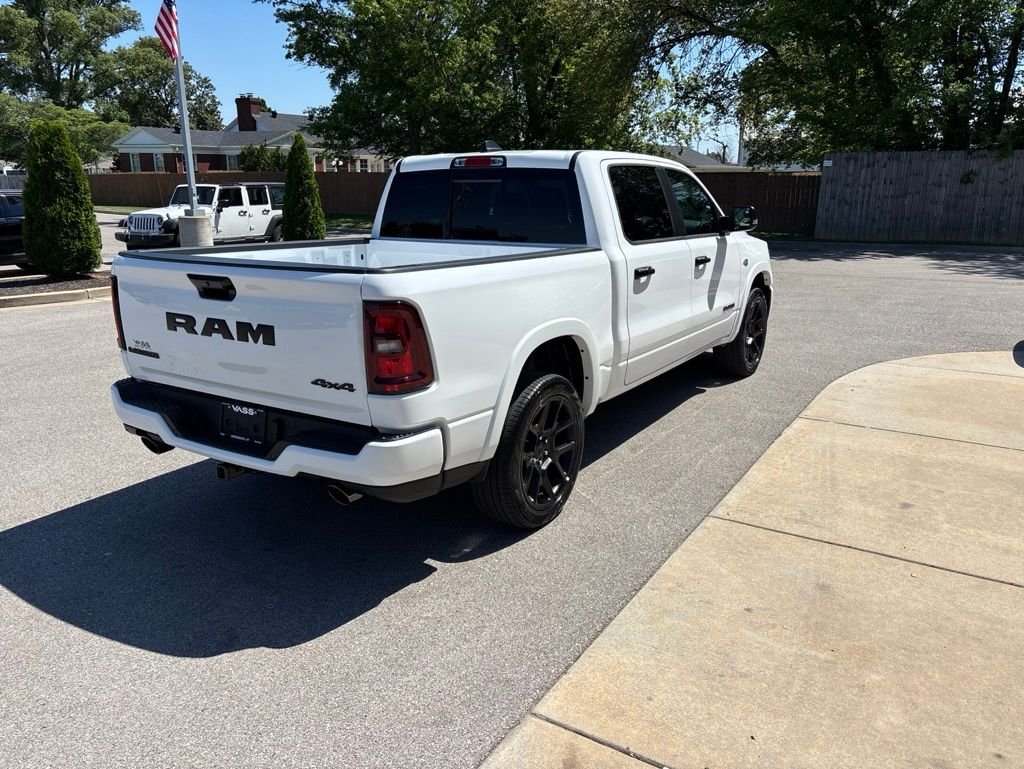 New 2026 Bright White Clear-Coat Exterior Paint RAM Laramie image 5