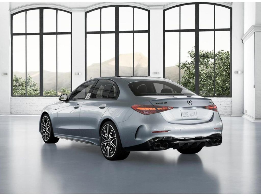 New 2026 Cirrus Silver Metallic Mercedes-Benz AMG® C 43 4MATIC® Sedan image 70