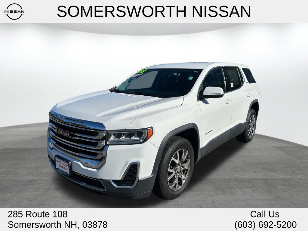 Used 2020 White GMC SLE image 1