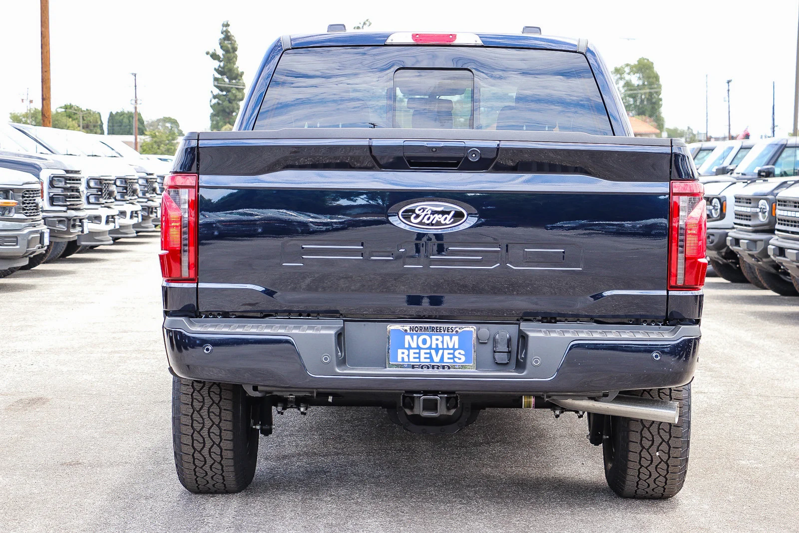 New 2026 Antimatter Blue Metallic Ford XLT image 7