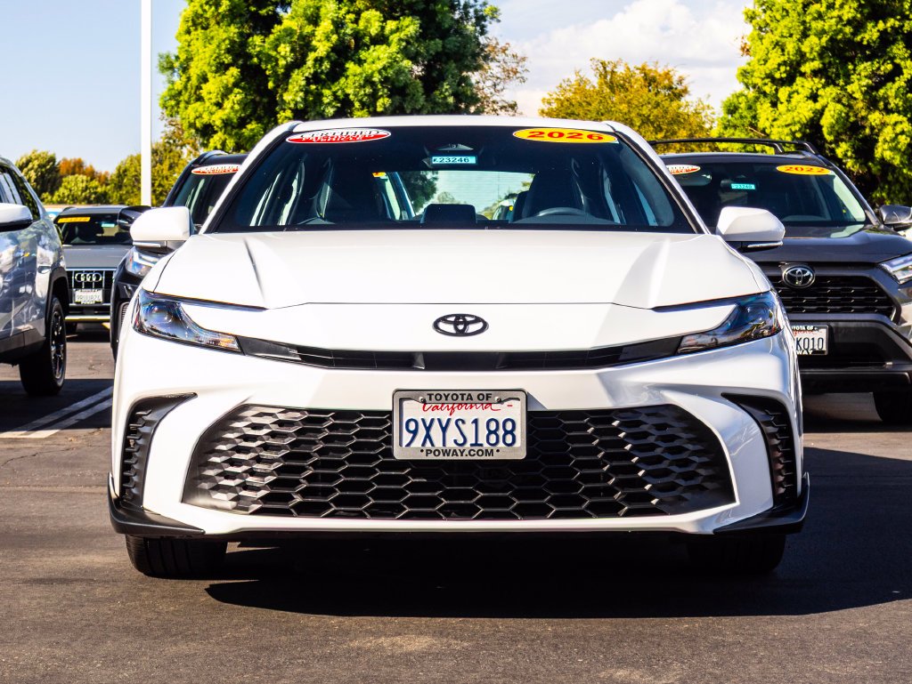 Used 2026 White Toyota SE image 2