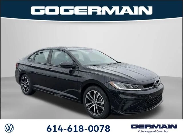New 2026 Black Volkswagen 1.5T Sport image 3