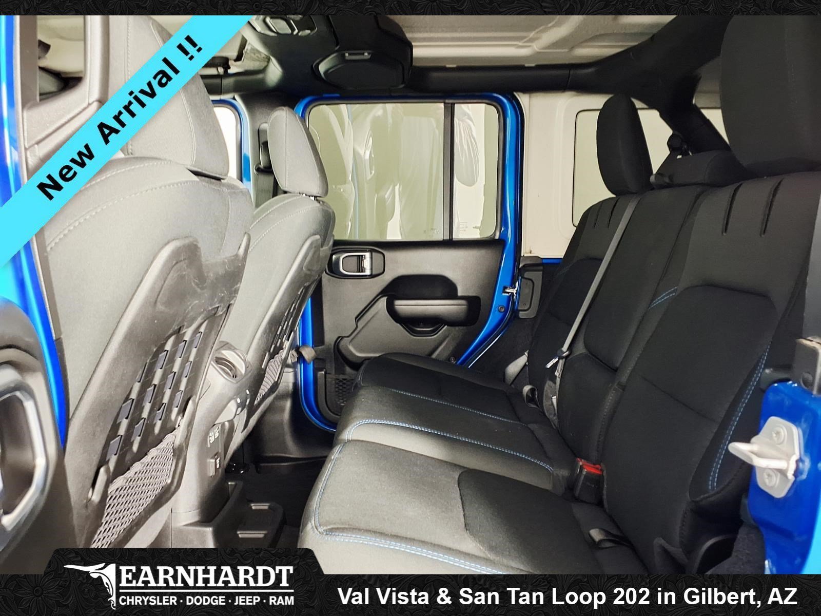Used 2021 Hydro Blue Pearlcoat Jeep Unlimited Rubicon image 13