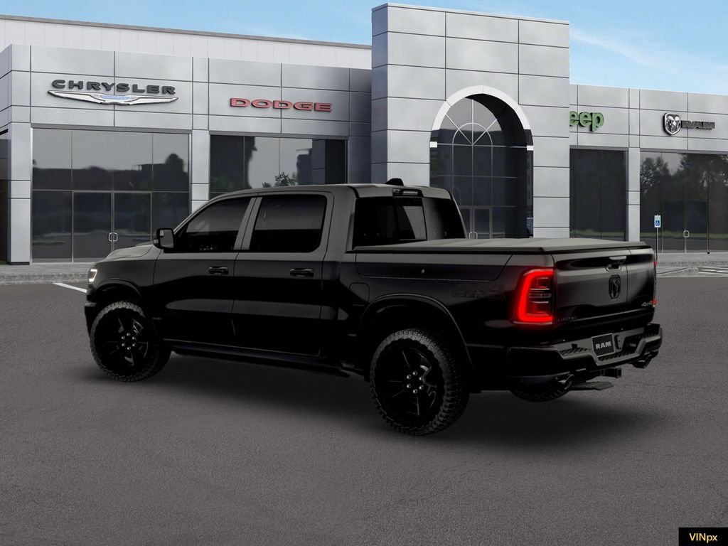 New 2026 Diamond Black Crystal Pearl-Coat Exterior Paint RAM Limited image 2