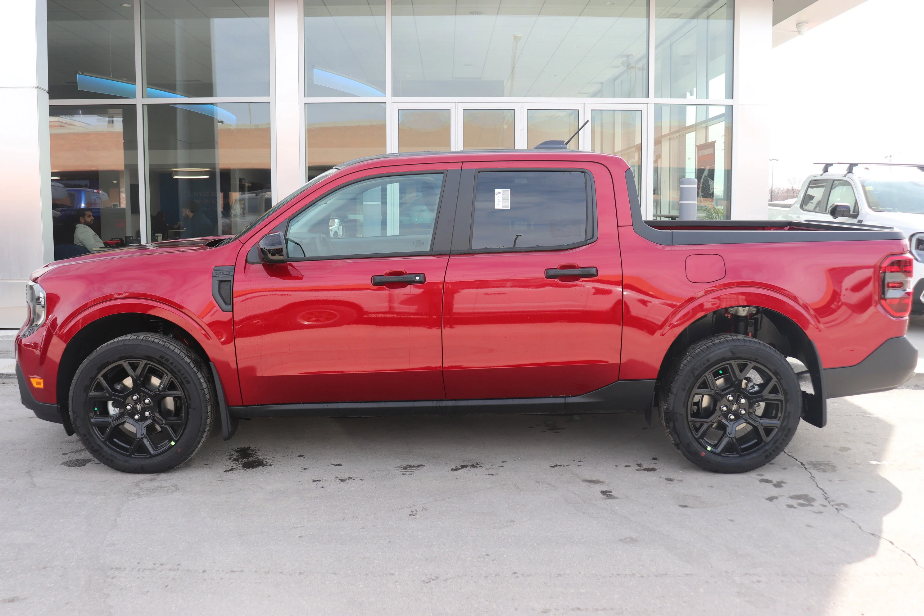 New 2026 RUBY RED METALLIC TINTED CC Ford XLT image 3