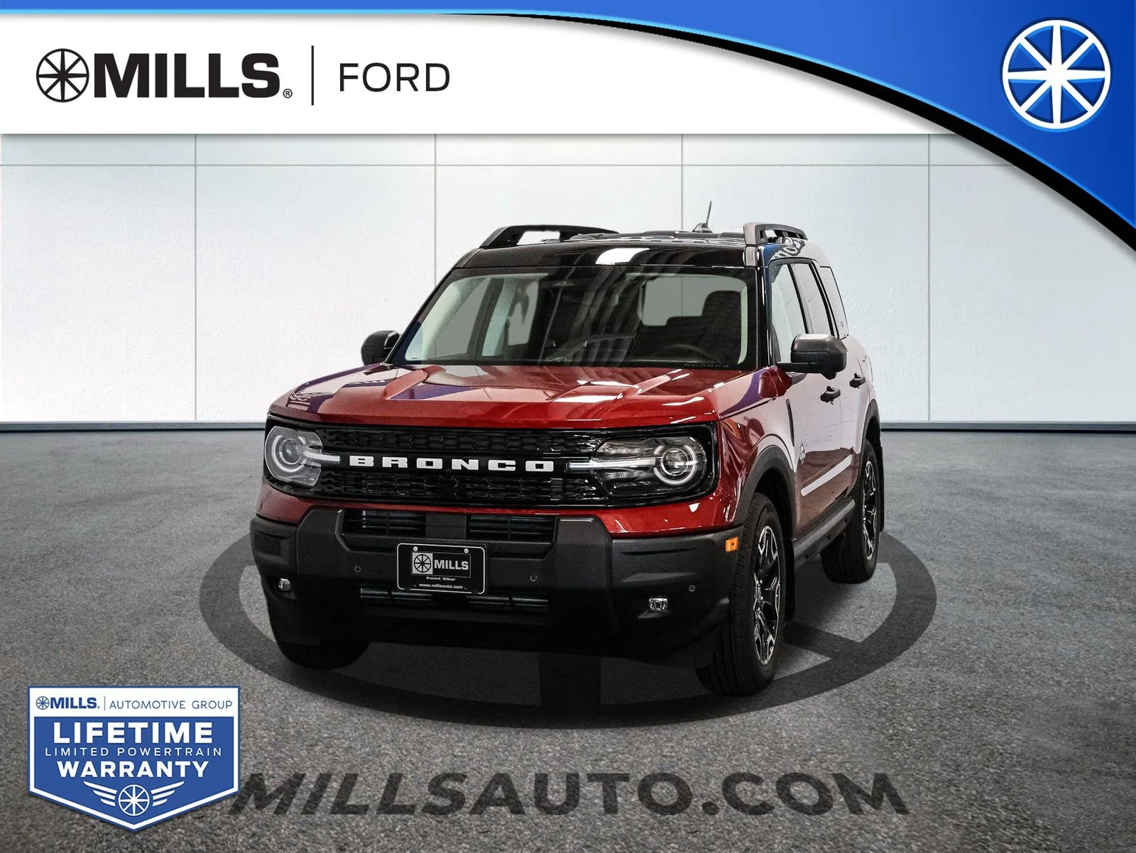 New 2026 Red Ford Outer Banks image 1