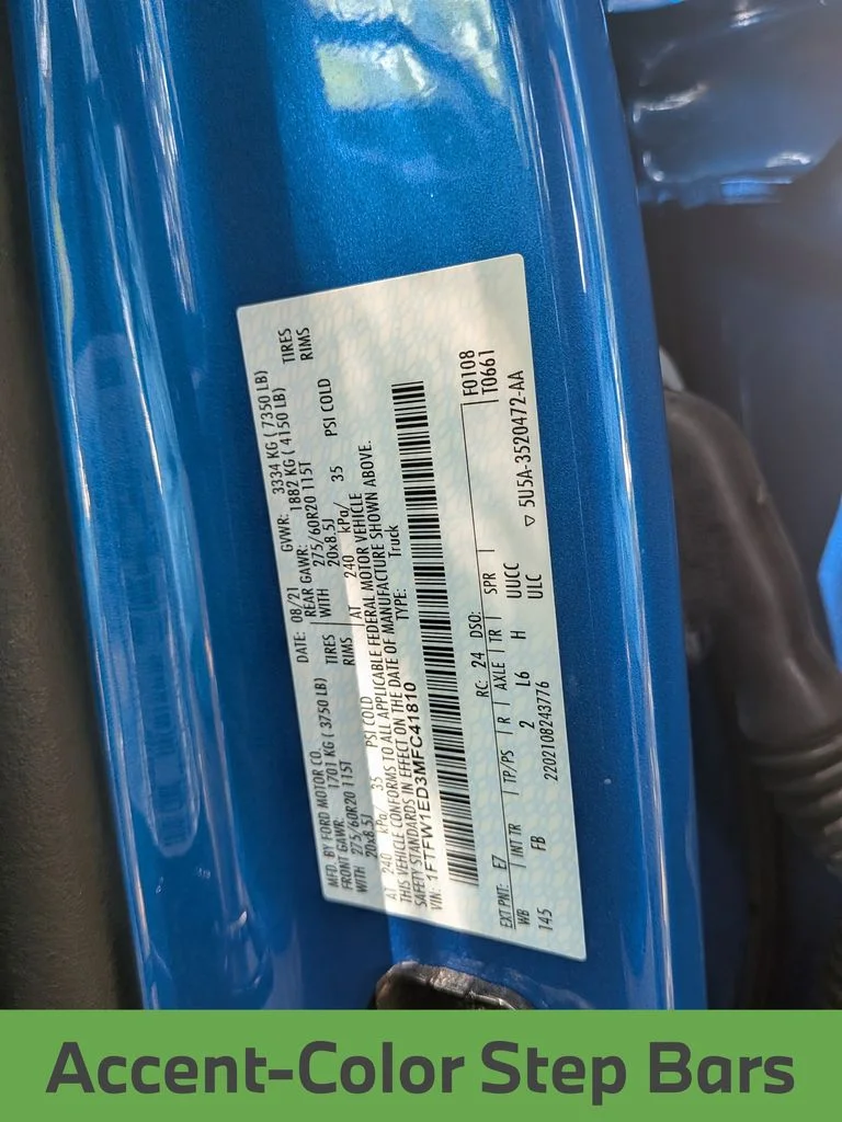 Used 2021 Blue Ford XLT image 32