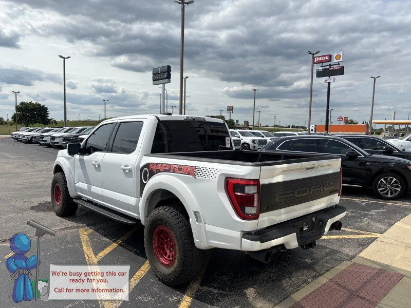 Used 2023 Oxford White Ford Raptor image 3
