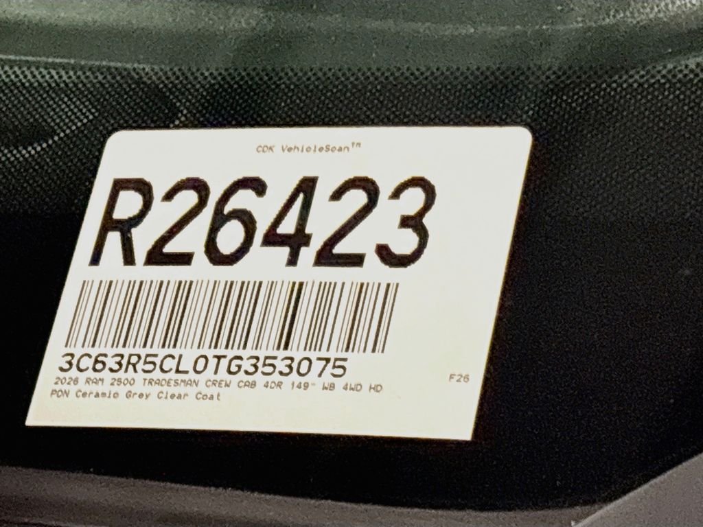 New 2026 Ceramic Gray Clear-Coat Exterior Paint RAM  image 25